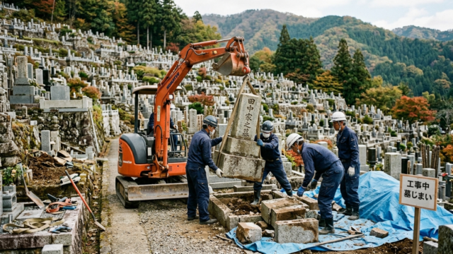 墓じまいに要する費用について